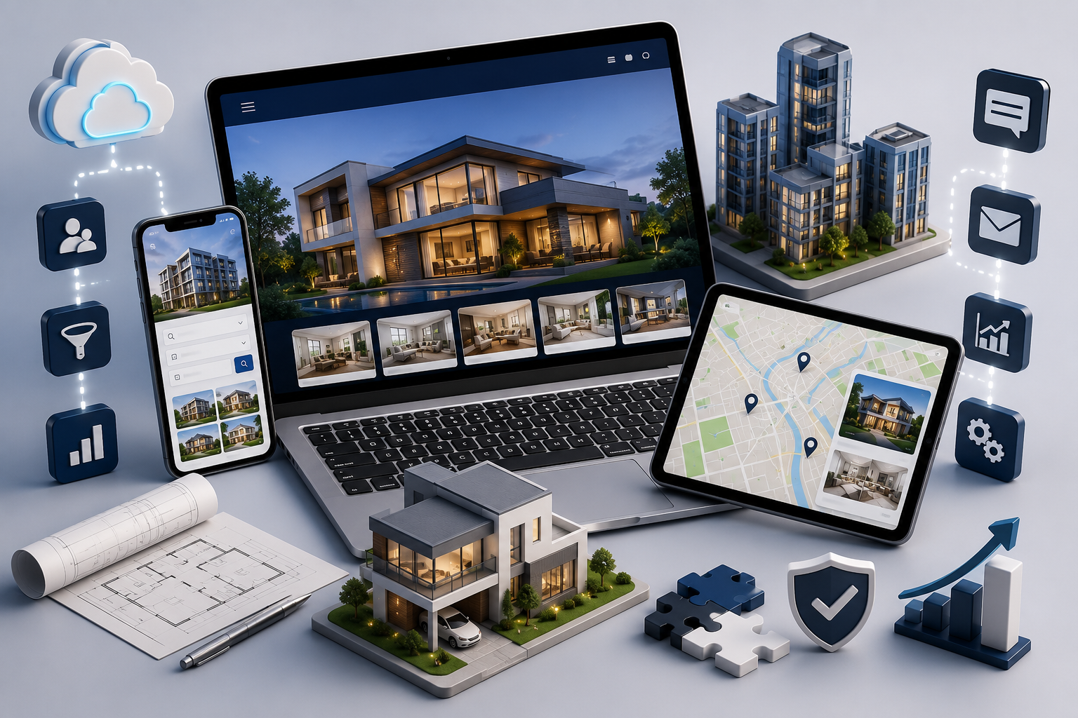 real estate web development