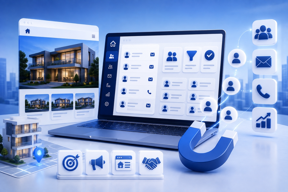 real estate web development in Thane
